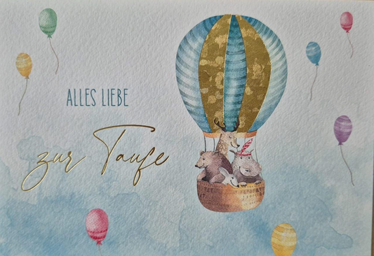 Alles Liebe zur Taufe (B6)