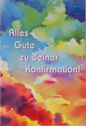 Alles Gute zu deiner Konfirmation  (B6)