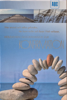 Herzlichen Glückwunsch zur Konfirmation (B6)
