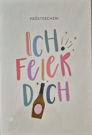 ICH FEIER DICH (B6)