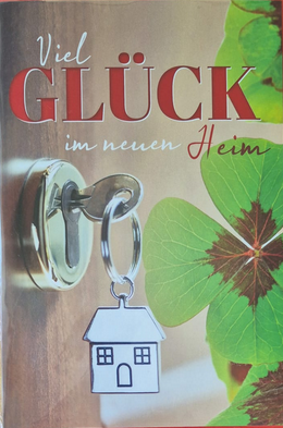 Viel Glück im neuen Heim (B6)