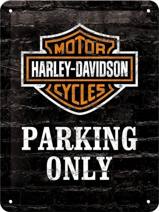 Blechschild 15x20. Harley-Davidson