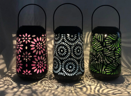 LED Solar Laterne 3er Assortierung