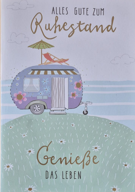 Alles Gute zum Ruhestand (B6)