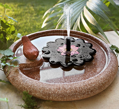 Solar-Wasserspiel Seerose