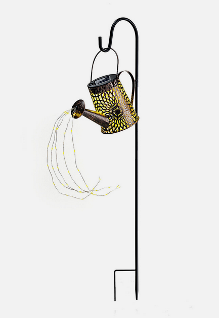 Solar-Gartenstecker Giesskanne "Flora" 41LEDs