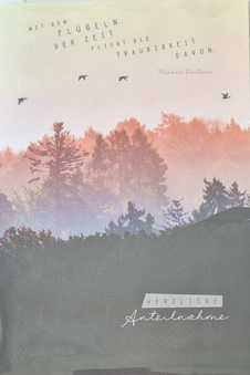 Herzliche Anteilnahme (B6)