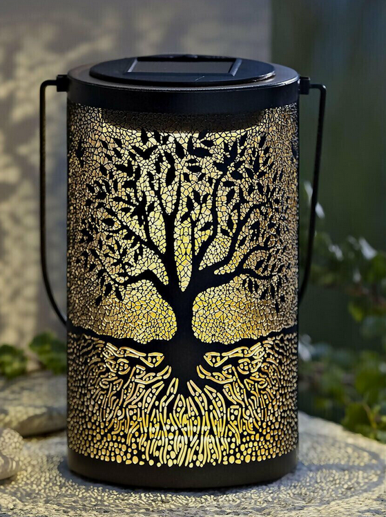 Solar-Laterne "Lebensbaum"