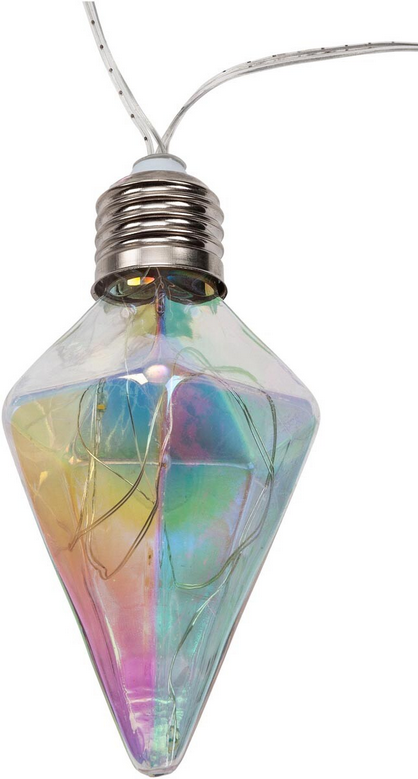 Solar-Lichterkette "Diamante", 50 LEDs