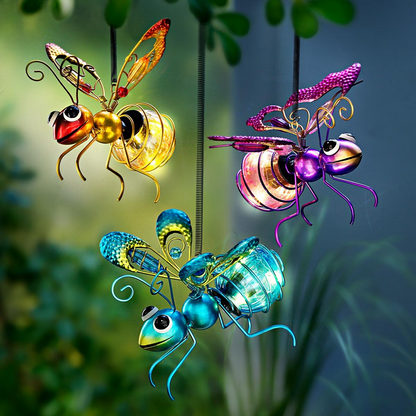 Solar-Hängedeko "Gartenfreunde" 3er-Set