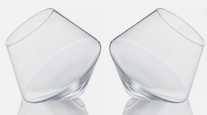 Rollende Whiskey-Gläser 2er Set