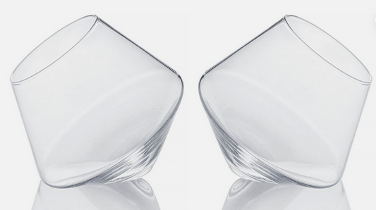 Rollende Whiskey-Gläser 2er Set