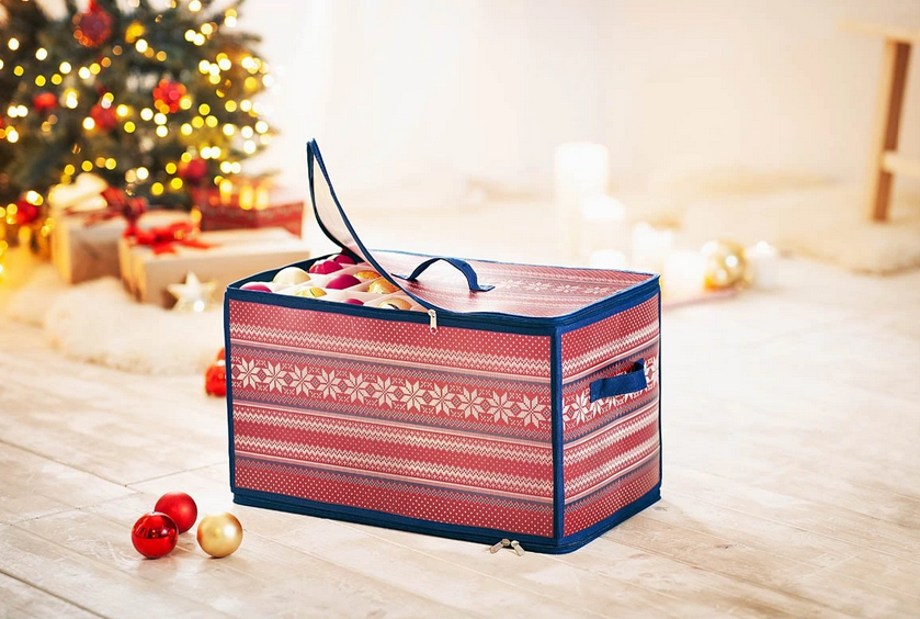 Weihnachtskugel-Organizer für 112 Kugeln