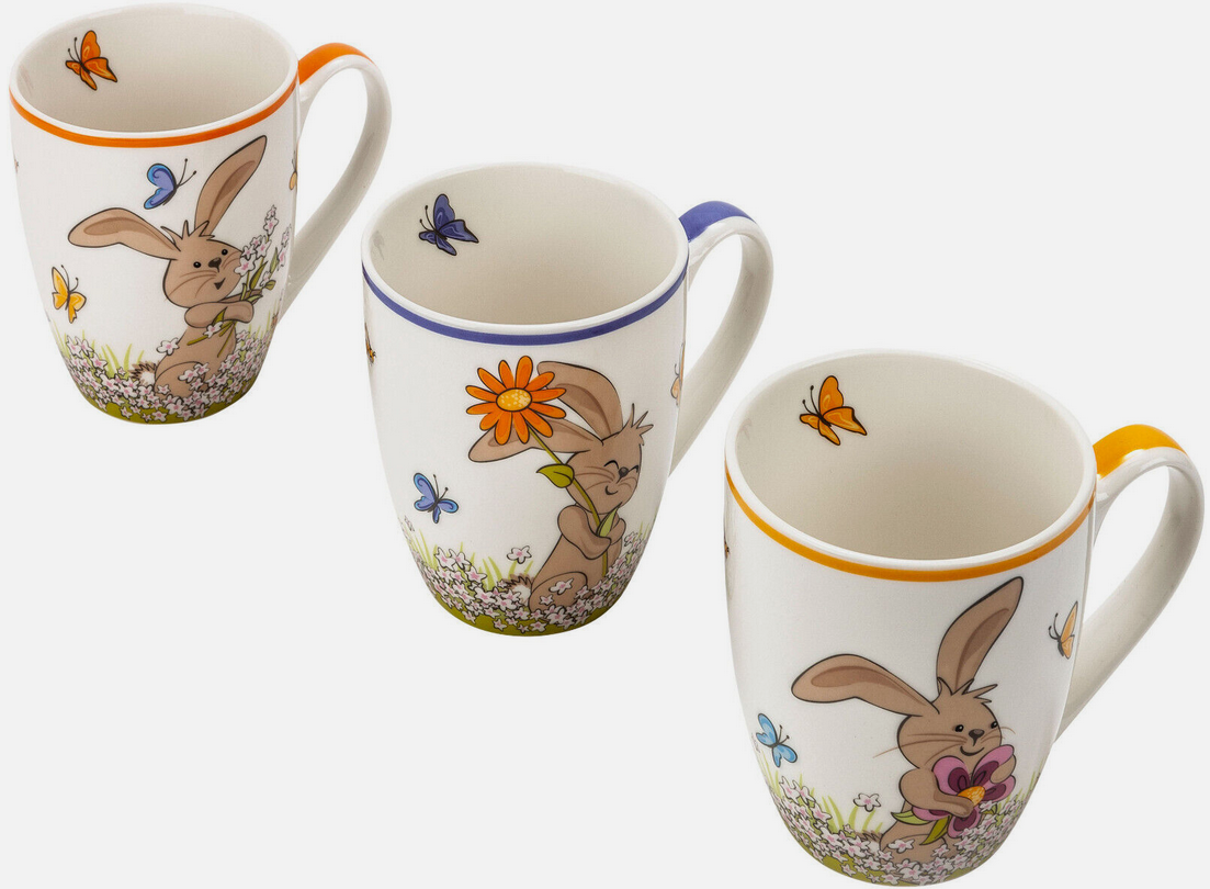 Tassen "Häschen Michel" 3er-Set