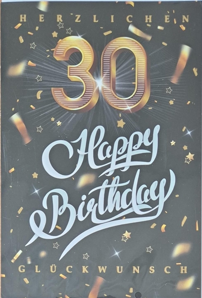 30. Happy Birthday (B6)