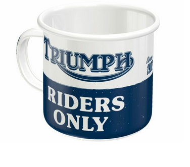 Nostalgic-Art Merchandising Nostalgic Art Universaltasse Triumph 360 ml, 1 Stück, Dunkelblau/Weiss (360 ml, 1 x)