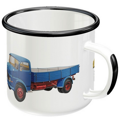 Emailletasse. Daimler Truck - Models