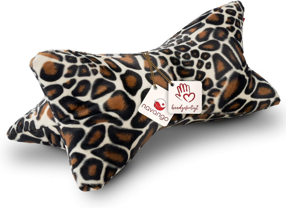 Navango Nackenkissen "Giraffe", 40 x 18 cm