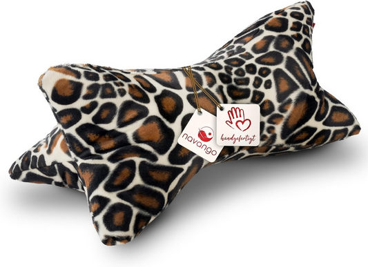 Navango Nackenkissen "Giraffe", 40 x 18 cm