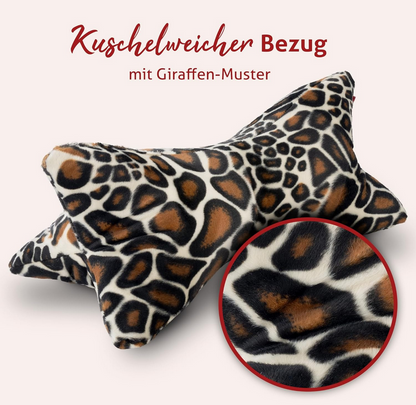 Navango Nackenkissen "Giraffe", 40 x 18 cm