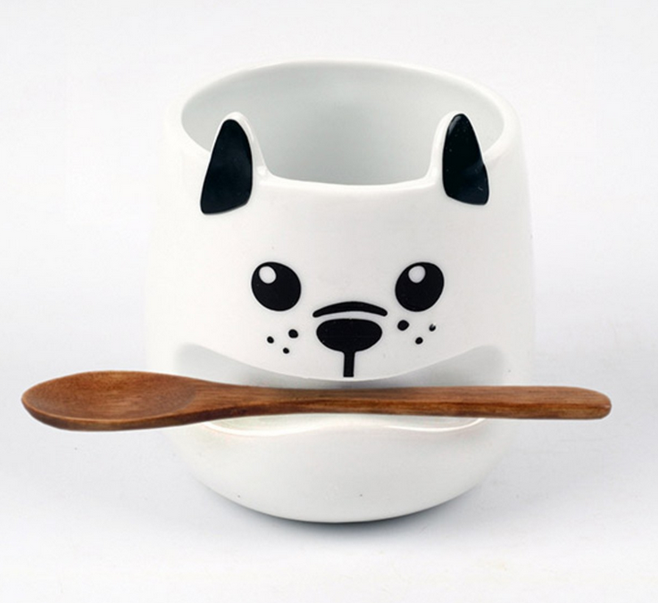 Hundebecher mit Stöckchenlöffel