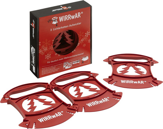 WIRRwAR® Lichterketten-Aufwickler 3er-Set