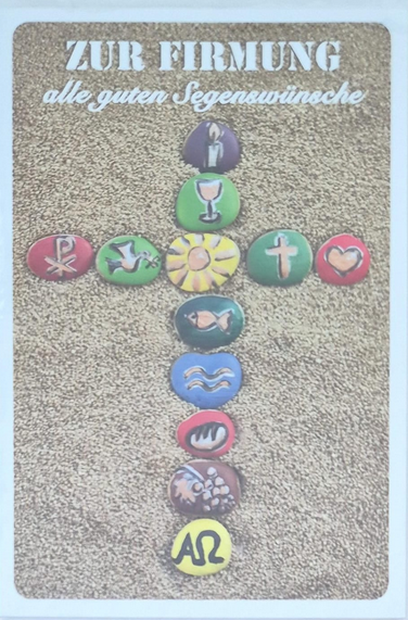 Zur Firmung alle Guten Segenswünsche (B6)