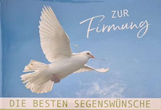 Zur Firmung die besten Segenswünsche (B6)