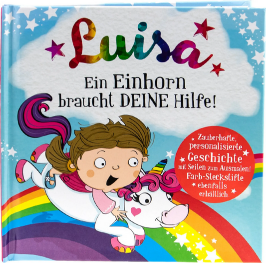Luisa - Das Magische Märchenbuch mit deinem Namen
