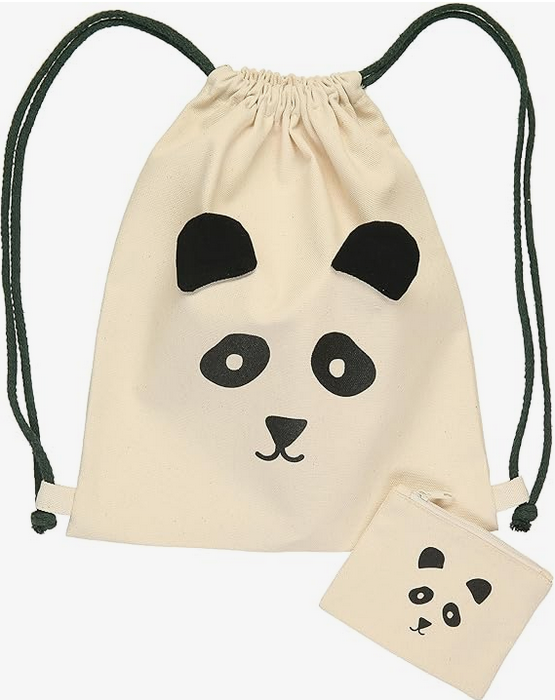 Kinderrucksack PANDA mit Portemonnaie
