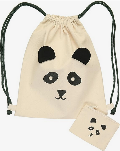 Kinderrucksack PANDA mit Portemonnaie
