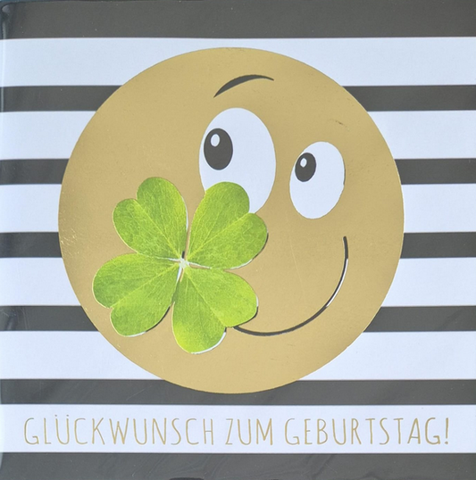 Glückwunsch zum  Geburtstag (15 x 15 cm)