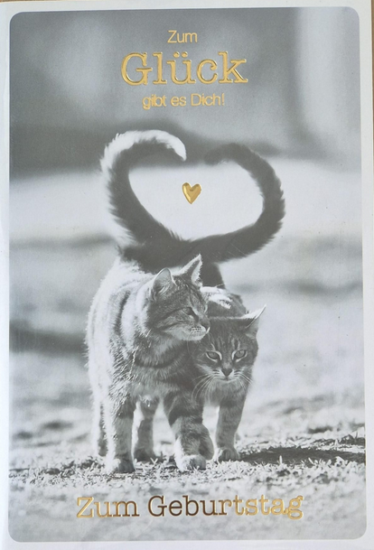 Zum Glück gibt es Dich! Zum Geburtstag (B6)