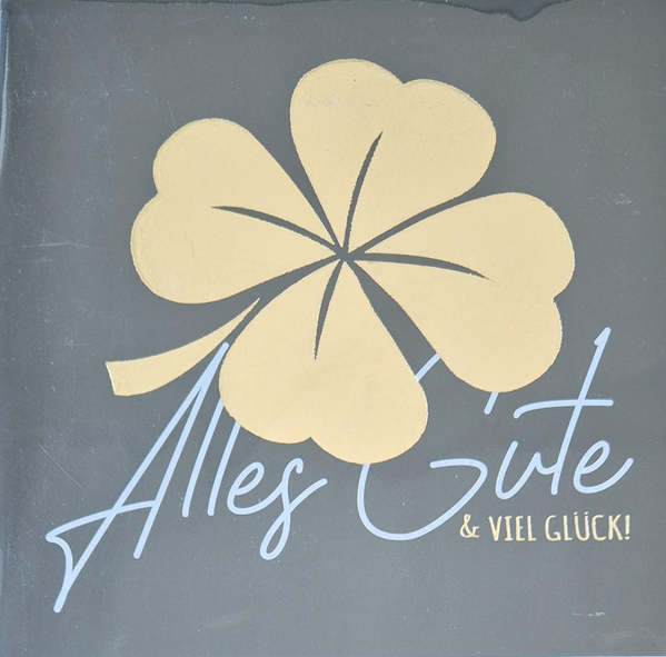 Alles Gute & viel Glück (15 x 15 cm)