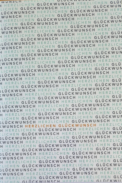 Herzlichen Glückwunsch (B6)