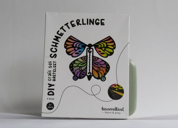 Bastelset SCHMETTERLINGE 4er-Set