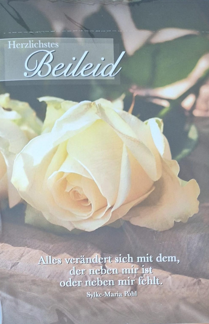 Herzliches Beileid (B6)