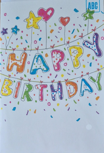 Happy Birthday (B6)