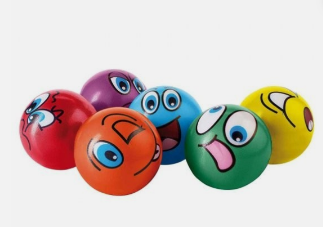 Orbisana Anti-Stress-Bälle, 6er Set