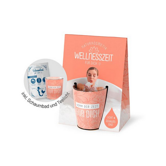 La Vida Windlicht Schaumbad Blüte