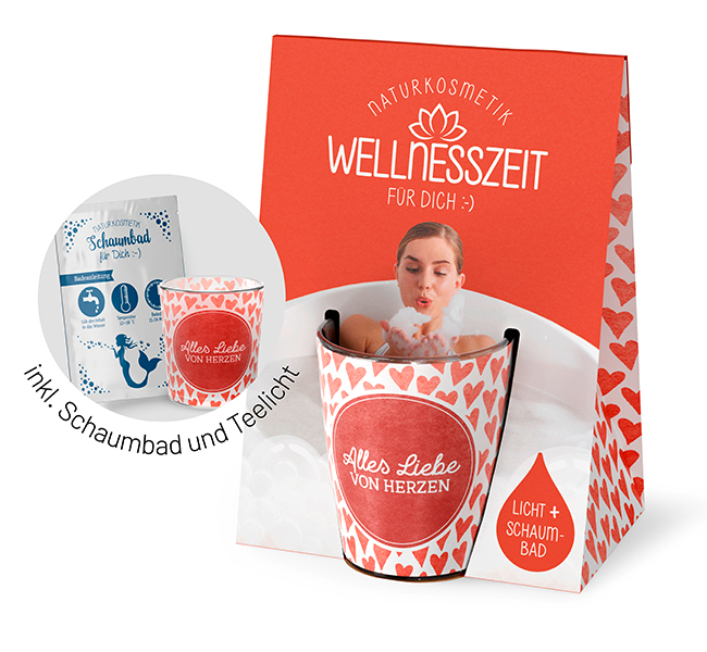 Wellnesszeit Alles Liebe von Herzen