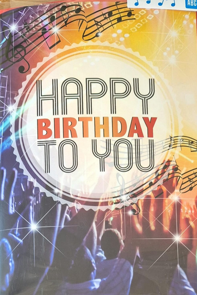 Happy Birthday to you (15 x 22 cm)