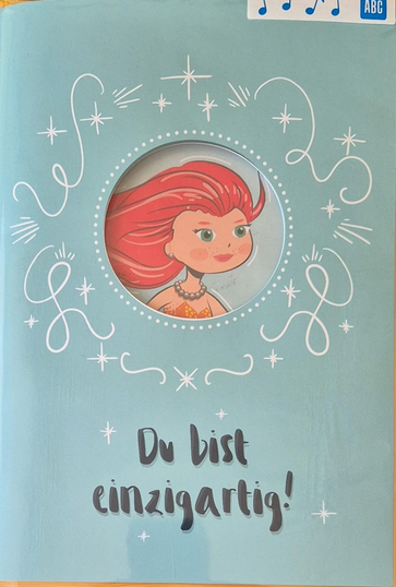 Du bist einzigartig!  (15 x 22 cm)