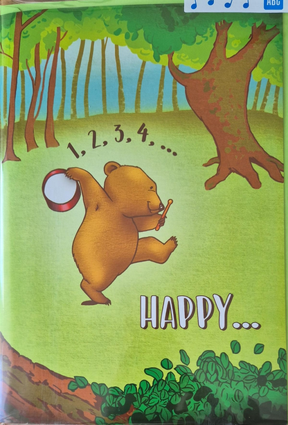 Happy...  (15 x 22 cm)