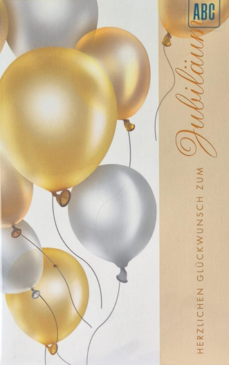 Herzlichen Glückwunsch zum Jubiläum (B6)