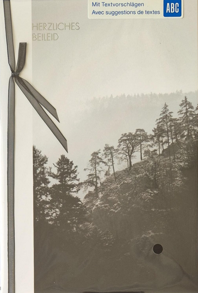 Herzliches Beileid (B6)