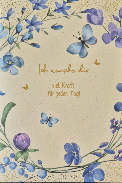 Ich wünsche dir viel Kraft für jeden Tag (B6)