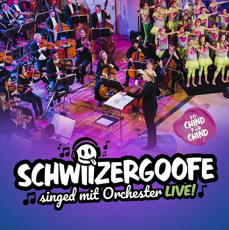 Schwizergoofe singed mit Orchester (Live)