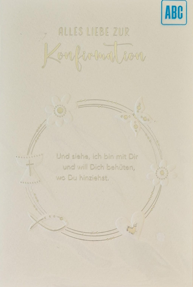 Alles Liebe zur Konfirmation (B6)