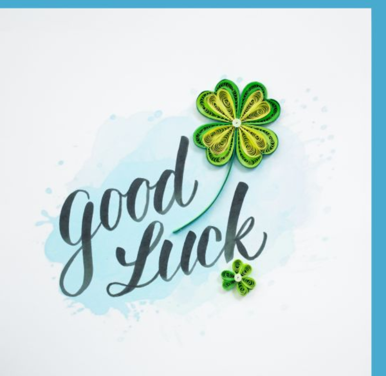 Good Luck (15 x 15 cm)